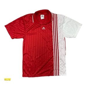 Men’s Adidas Red Golf Polo Shirt